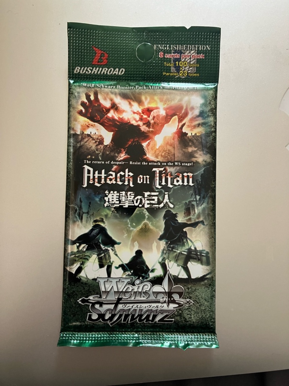 Attack on Titan Card Pack